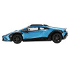 Lamborghini Huracan Sterrato Blu Aegir Blue Metallic with Black Top Limited Edition 1/64 Diecast Model Car by Mini GT