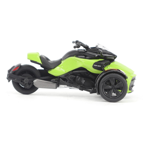 Can-Am Spyder F3-S Special 3-Wheel Motorcycle Manta Green 1/32 Diecast Model by BRP Models