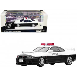 Nissan Skyline GT-R (R33) RHD (Right Hand Drive) Black and White 