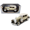 1930 Packard Brewster Tan and Coffee Brown 1/18 Diecast Model Car by Signature Models