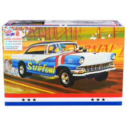Skill 2 Model Kit 1956 Ford Victoria Hardtop 3 in 1 Kit 1/25 Scale Model by AMT