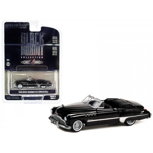 1949 Buick Roadmaster Convertible Black Metallic 