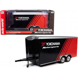 Four Wheel Enclosed Car Trailer 
