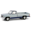 1985 GMC Sierra Classic K2500 Pickup Truck Silver Metallic and Midnight Blue