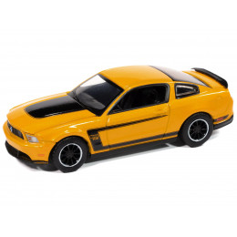 2012 Ford Mustang Boss 302 Yellow Blaze with Black Accents 