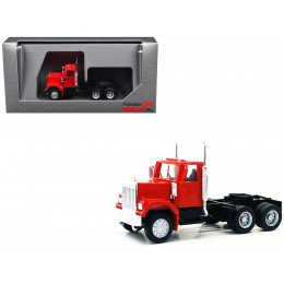 GMC Short Day Cab Red 1/87 (HO) Plastic Model Car by Promotex