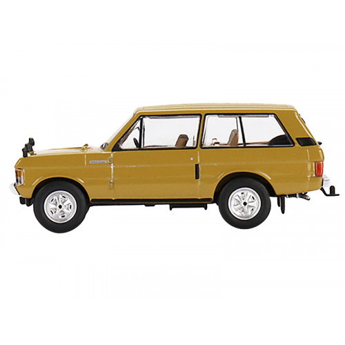1971 Range Rover Bahama Gold Limited Edition 1/64 Diecast Model Car by Mini GT
