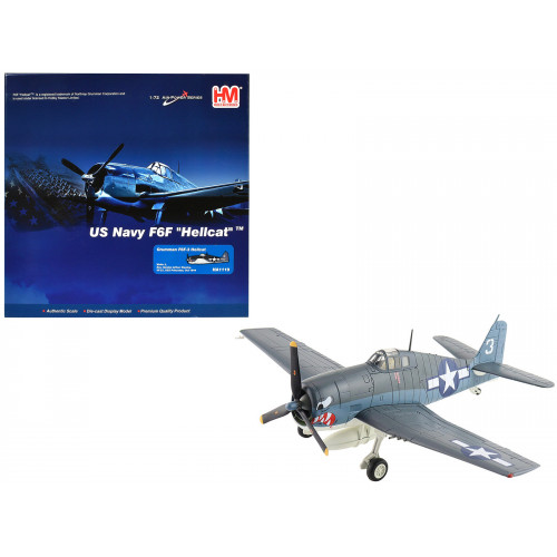 Grumman F6F-3 Hellcat Fighter Aircraft 