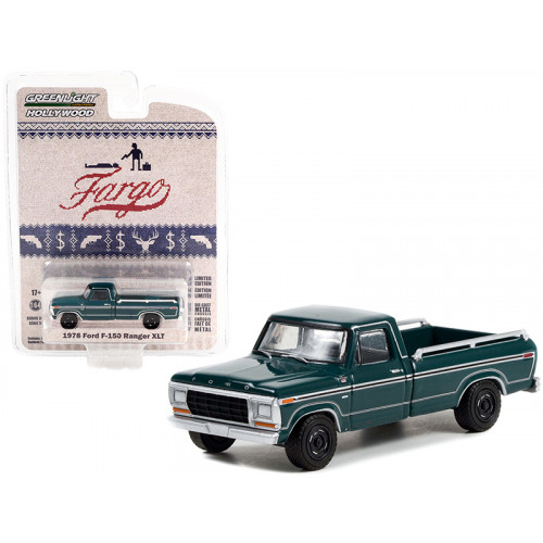 1978 Ford F-150 Ranger XLT Pickup Truck Dark Green 