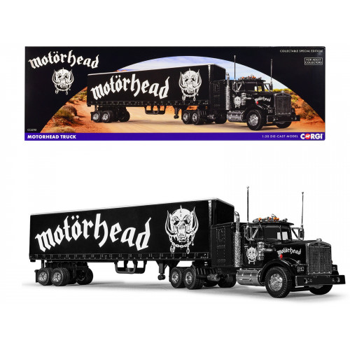 'Motorhead' Transport Truck Black 1/50 Diecast Model by Corgi