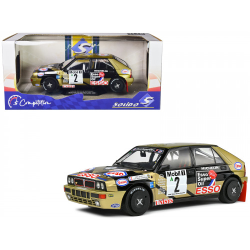 Lancia Delta HF Integrale #2 Yves Loubet - Jean-Marc Andrie 3rd Place 