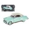 1950 Chevrolet Bel Air Green with Cream Top 1/24 Diecast Model Car by Motormax