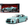 Brian's Nissan Skyline GT-R (BNR34) RHD (Right Hand Drive) Turquoise Metallic