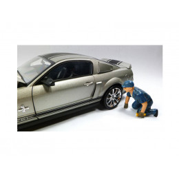 Tow Truck Driver Operator Scott Figure For 1:18 Scale Diecast Car Models by American Diorama