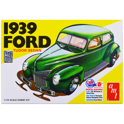 Skill 2 Model Kit 1939 Ford Tudor Sedan 