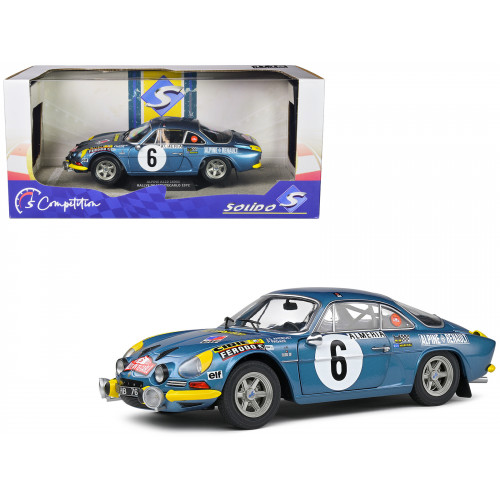Alpine A110 1600S #6 Jean-Claude Andruet - Pierre Pagani 