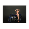 Hot Bike Model Cindy Figurine for 1/12 Scale Motorcycle Models by American Diorama