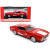 1971 Ford Mustang Sportsroof Red with White Stripes