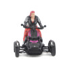 Can-Am Ryker 3-Wheel Motorcycle Pink Punk and Black with Driver Figure 1/32 Diecast Model by BRP Models