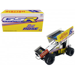 Winged Sprint Car #6 Bill Rose 