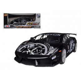 Lamborghini Gallardo LP560-4 Black Super Trofeo GT Racing 1/24 Diecast Car Model by Motormax