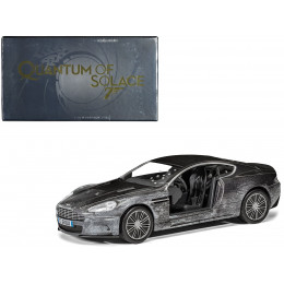 Aston Martin DBS Gray Metallic (Damaged Version) James Bond 007 
