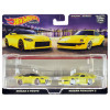 Nissan Z Proto Yellow with Black Top and Nissan Fairlady Z Yellow