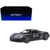 Porsche 918 Spyder Weissach Package Black/ Martini Livery #15 1/18 Model Car by Autoart