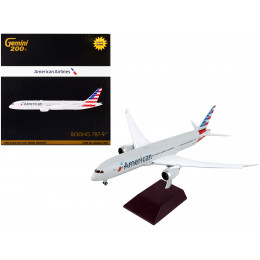 Boeing 787-9 Commercial Aircraft with Flaps Down 