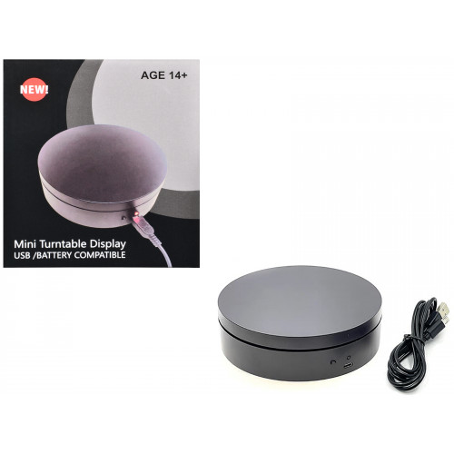 Mini Turntable Rotating Display Stand 4.75