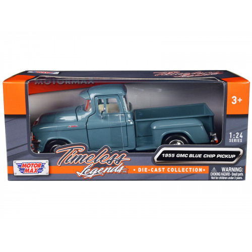 1955 GMC Blue Chip Pickup Truck Light Blue 