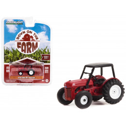 1946 Ford 8N Tractor Red with Black Canopy 