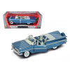 1959 Chevrolet Impala Convertible Blue 1/18 Diecast Model Car by Road Signature