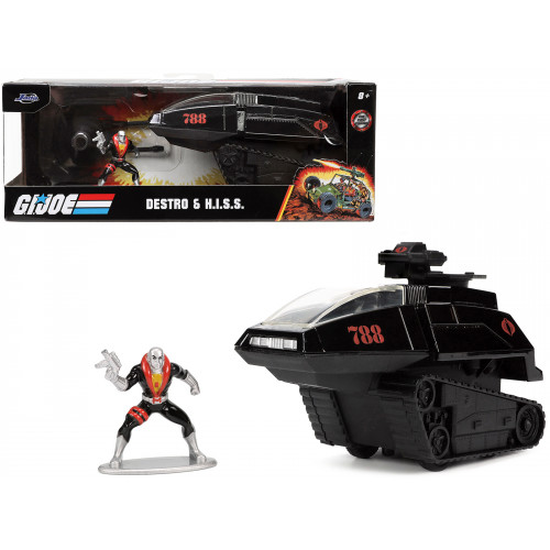 H.I.S.S. Tank #788 with Turret and Destro Diecast Figure 