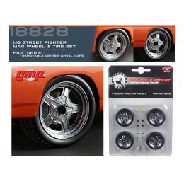 Street Fighter Mag Wheel and Tire Set of 4 pieces from 