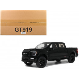 2024 Shelby F-150 Centennial Edition Pickup Truck Black 1/18 Model Car by GT Spirit