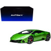 Lamborghini Huracan EVO Verde Selvans Green Metallic 1/18 Model Car by Autoart