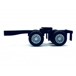 Dual Axle Converter Dolly A-Train 1/87 (HO) Plastic Model by Promotex