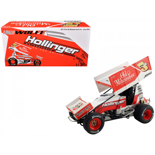 Winged Sprint Car #5W Lucas Wolfe 