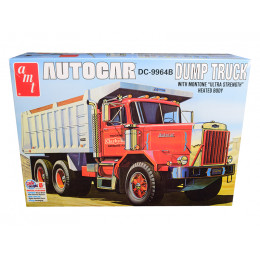 Skill 3 Model Kit Autocar DC-9964B Dump Truck 1/25 Scale Model by AMT