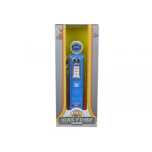 Ford Gasoline Vintage Gas Pump Digital 1/18 Diecast Replica by Road Signature