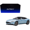 Aston Martin DB11 Q Frosted Glas Blue with Black Top 1/18 Model Car by Autoart