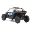 Can-Am Maverick X3 X RS Turbo RR Intense Blue and Chalk Gray with Driver Figure 1/32 Diecast Model by BRP Models