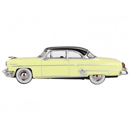 1954 Lincoln Capri Premier Yellow with Black Top Limited Edition to 3000 pieces Worldwide 1/64 Diecast Model Car by Mini GT