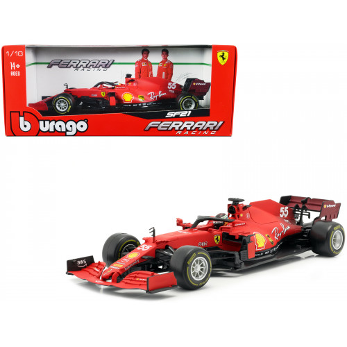 Ferrari SF21 #55 Carlos Sainz Formula One F1 Car 