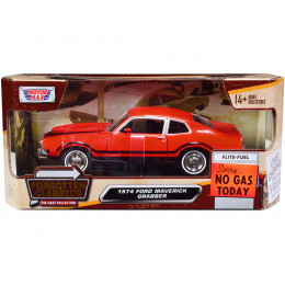 1974 Ford Maverick Grabber Orange with Black Stripes 