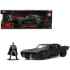 Batmobile Matt Black with Batman Diecast Figurine