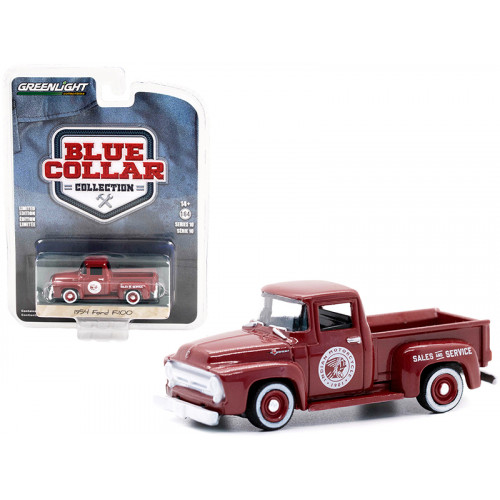 1954 Ford F-100 Pickup Truck Burgundy 