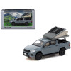 Toyota Hilux Pickup Truck RHD (Right Hand Drive) Gray with Camping Equipment