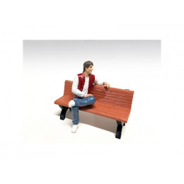 Adam Sitting Figurine for 1/24 Scale Models by American Diorama